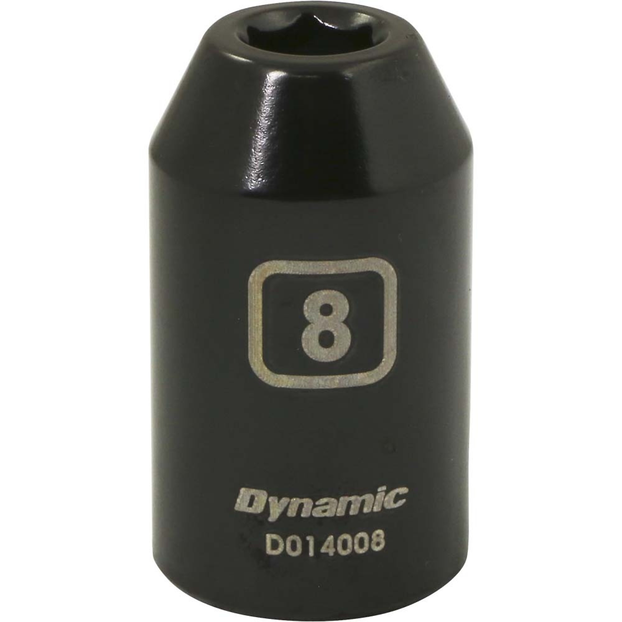 Dynamic Tools 1/2" Drive 6 Point Metric, 8mm Standard Length, Impact Socket